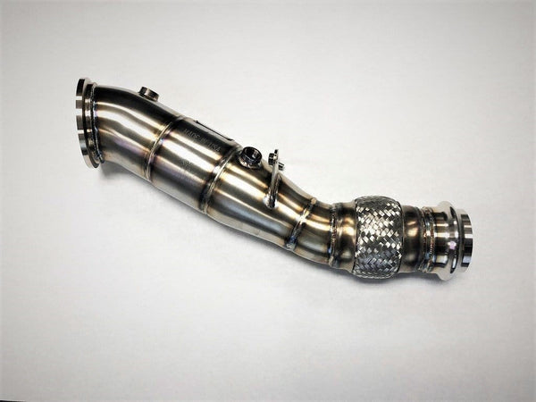 Evolution Racewerks 200 CEL Catted Downpipe - BMW / B46 | BM-EXH019SCAT