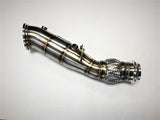 Evolution Racewerks 200 CEL Catted Downpipe - BMW / B46 | BM-EXH019SCAT